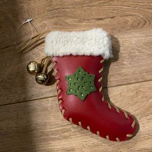 Christmas stocking ornament